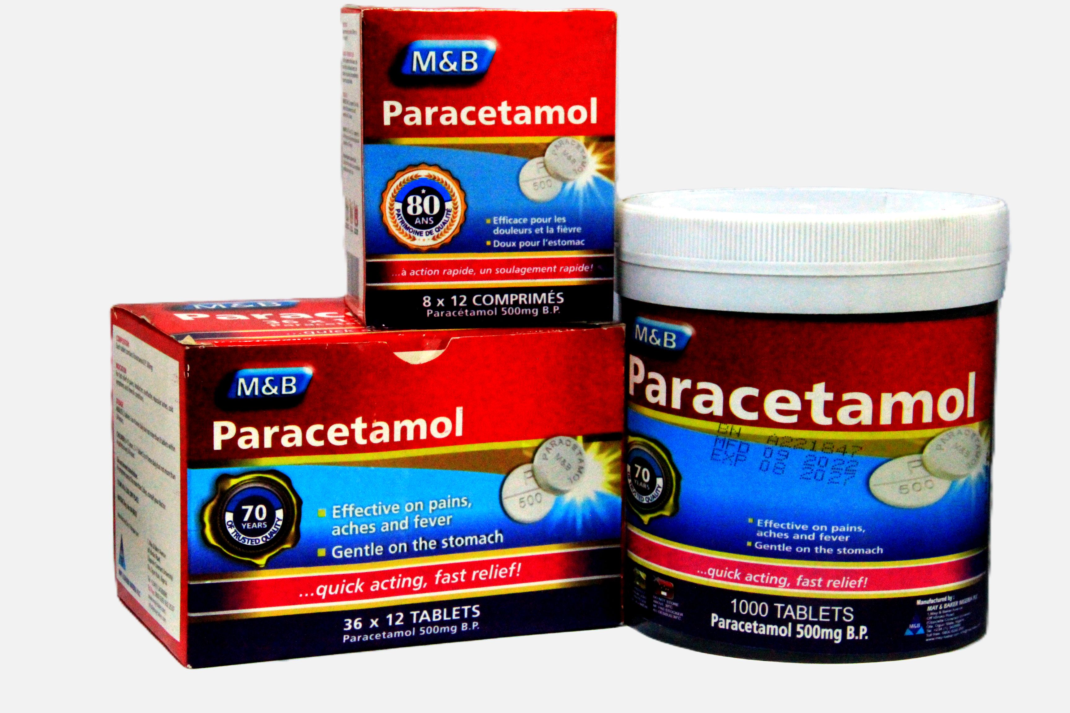 May & Baker Paracetamol